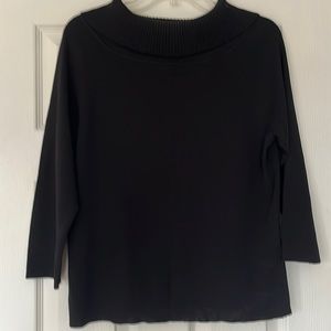 Kate Hill Black Knit Top